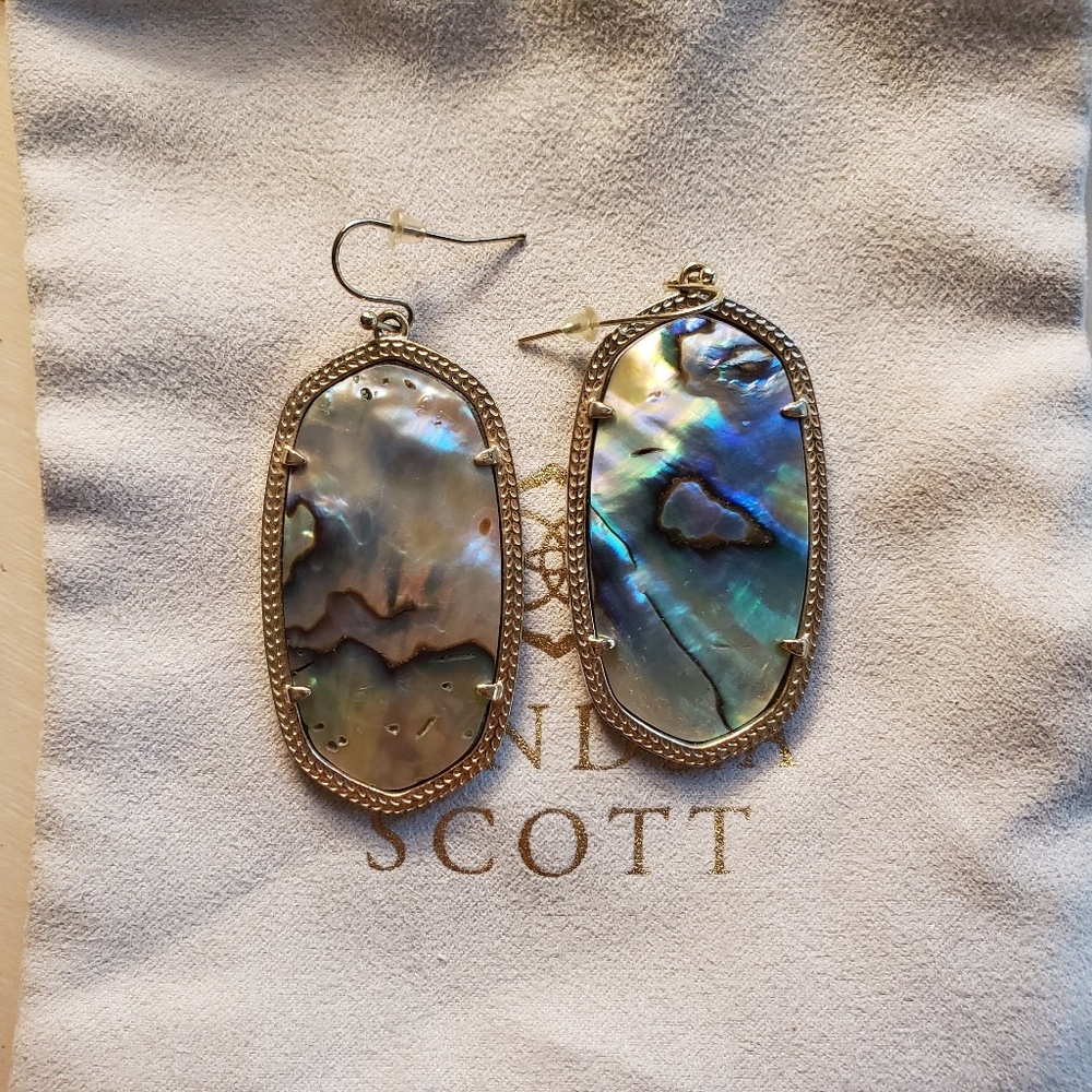 Abalone Danielle Kendra Scott earrings